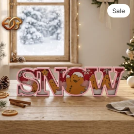 Snow 3D Layered SVG | Christmas Paper Cut File