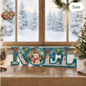 Noel 3D Layered SVG | Christmas Paper Cut File