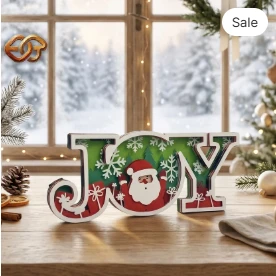 JOY 3D Layered SVG | Christmas Paper Cut File