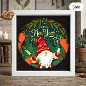 Honor The Fanen Shadow Box SVG for Cricut | 3D Layered SVG Paper cut Light Box Template
