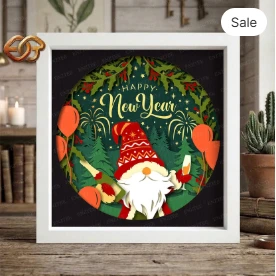 Honor The Fanen Shadow Box SVG for Cricut | 3D Layered SVG Paper cut Light Box Template